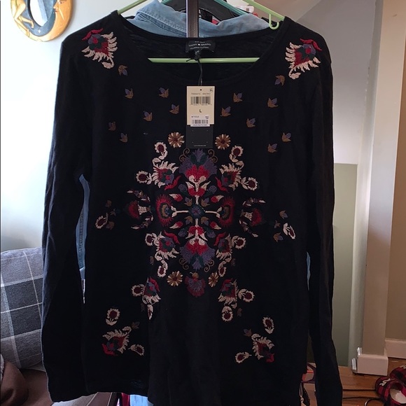 NWT Lucky Brand blouse - Picture 1 of 5